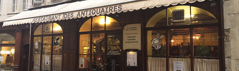 façade du restaurant des antiquaires à genève