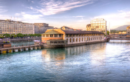 bar brasserie des halles de l'île genève