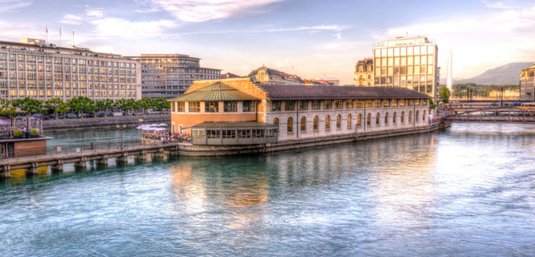 bar brasserie des halles de l'île genève