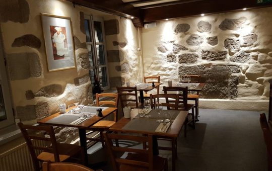 Salle du restaurant Délice Ange'Vin