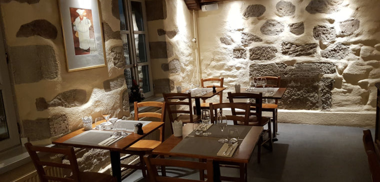 Salle du restaurant Délice Ange'Vin