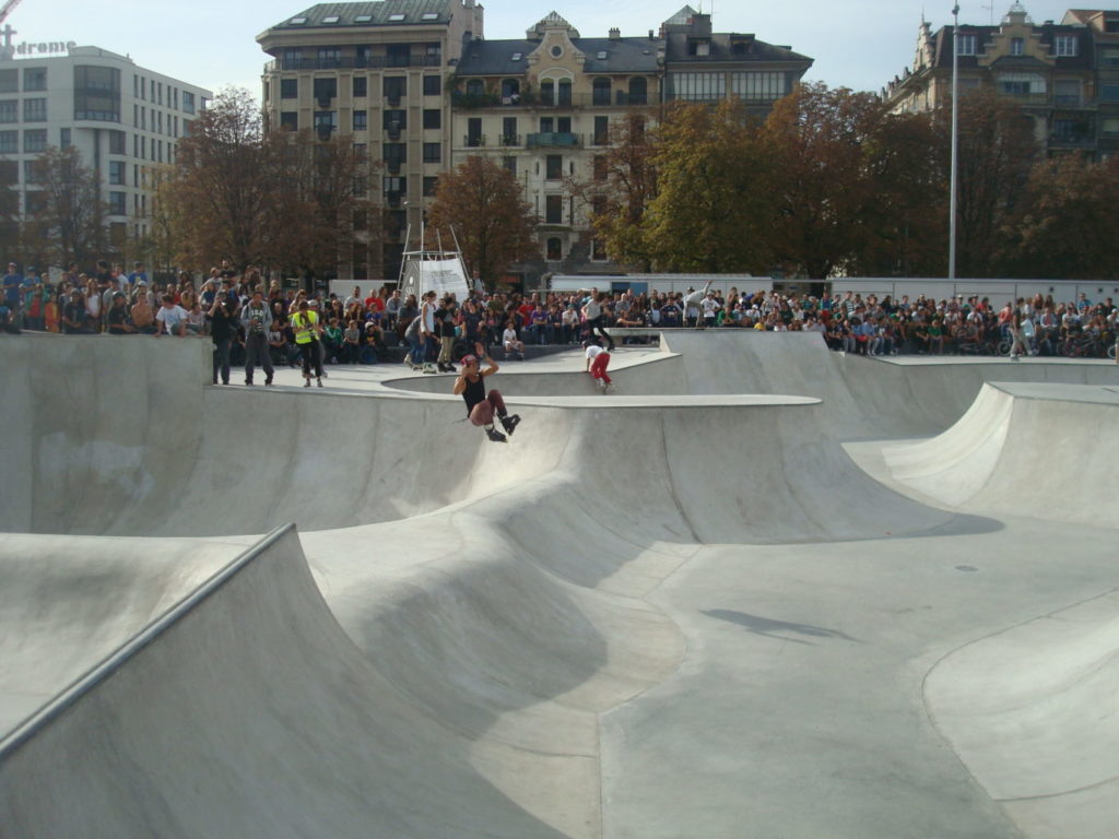 skatepark de plainpalais