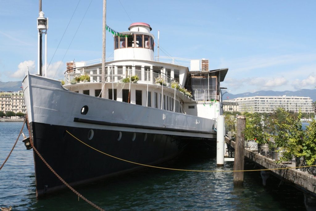 restaurant bar bateau Genève