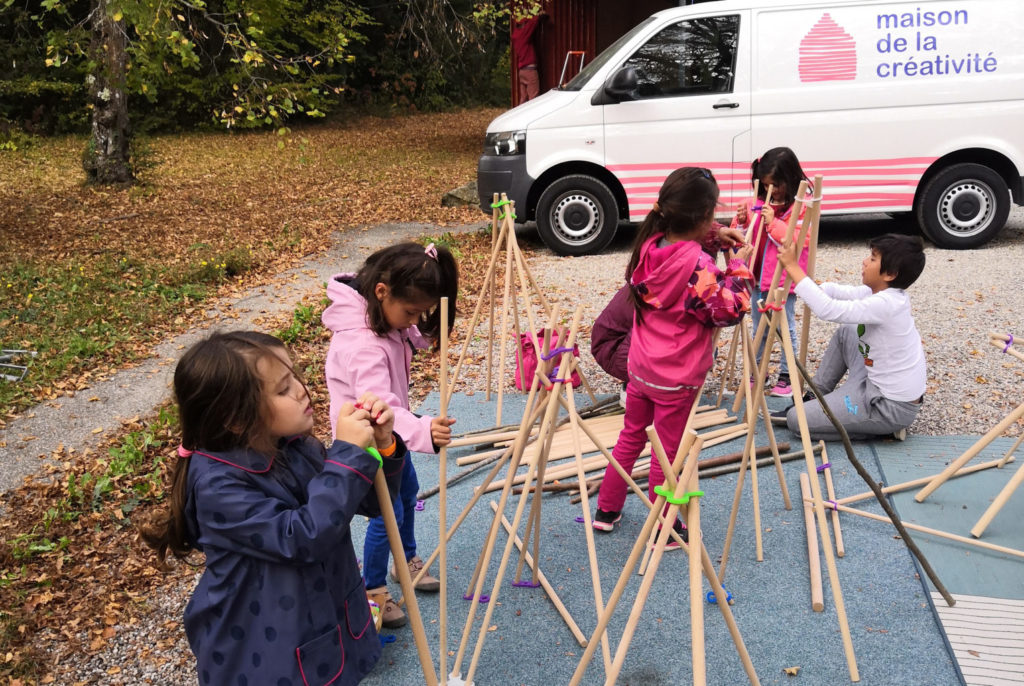 jeux enfants à la maison de la créativité