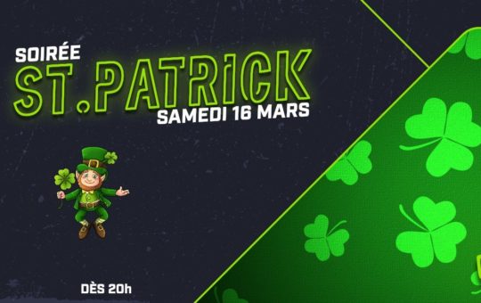 Saint Patrick au bar meltdown à Genève