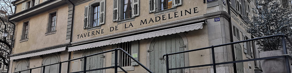 taverne de la madeleine genève