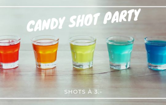 candy shot bar de la plage