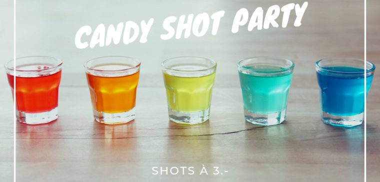 candy shot bar de la plage