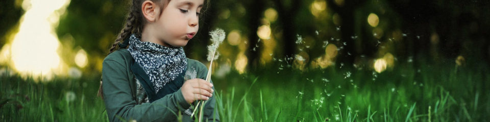 enfant dans la nature