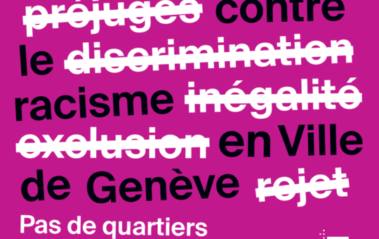 expo racisme ville de genève