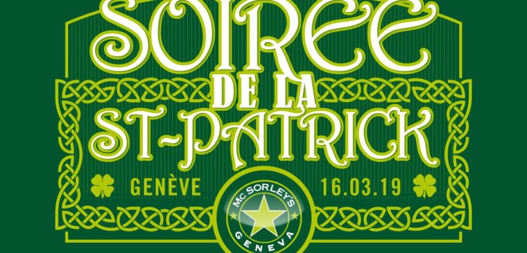 saint patrick au mc sorley's