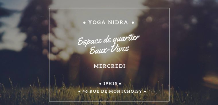 cours de yoga nidra