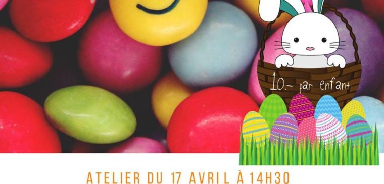 atelier bonbons de pâques pour enfants