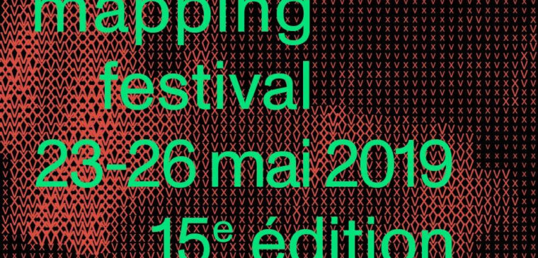 Affiche mapping festival