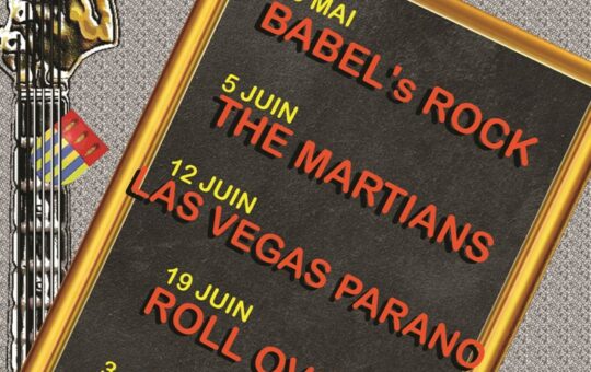 affiche festival rock en l'Aire 2022