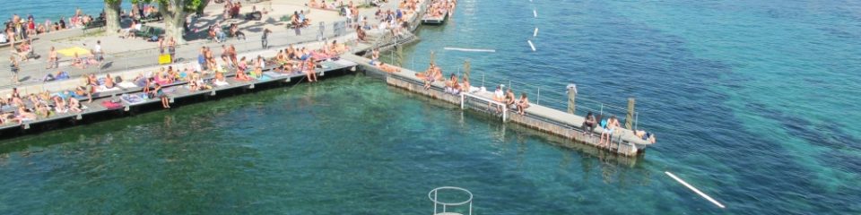 bains des paquis vus du ciel