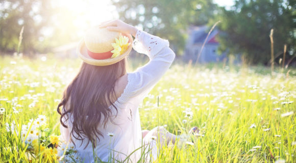femme au soleil