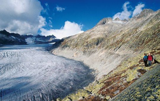 glacier du rhône