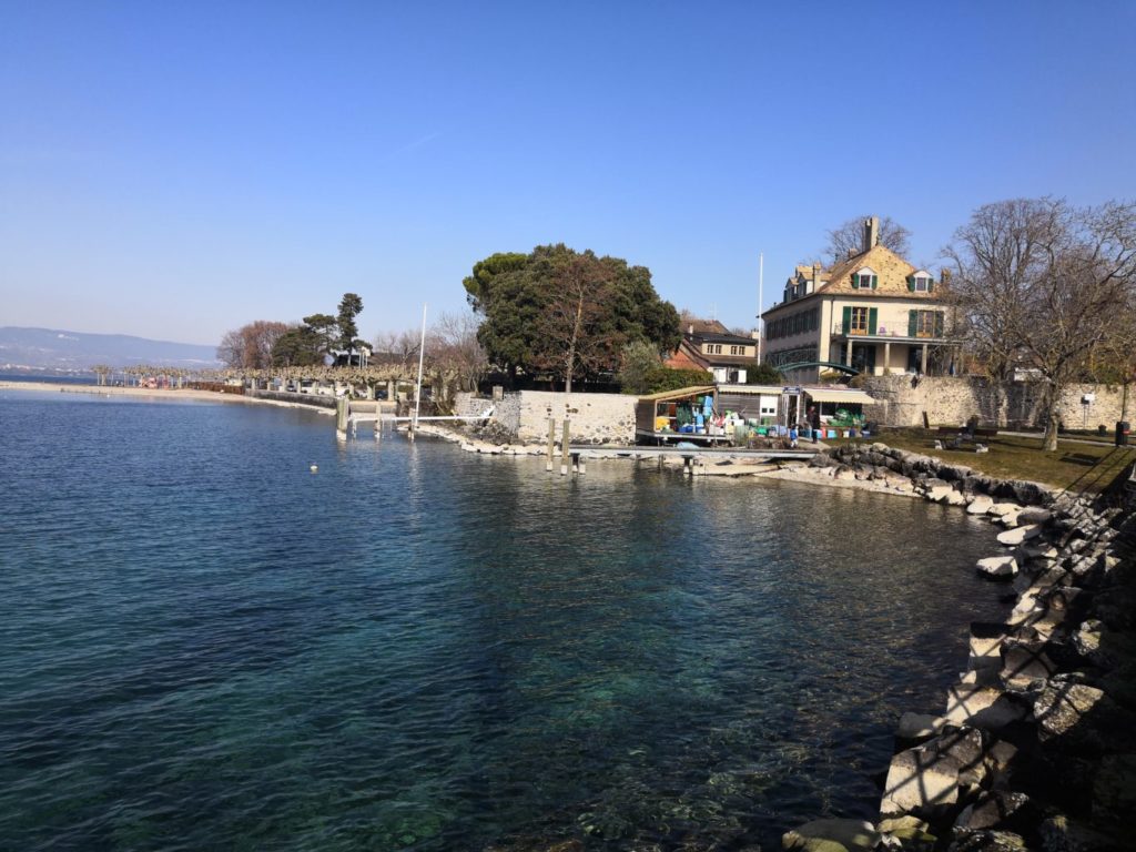 plage d'hermance genève