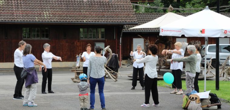 tai chi au salon d'été