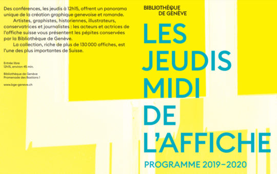 jeudis de l'affiche