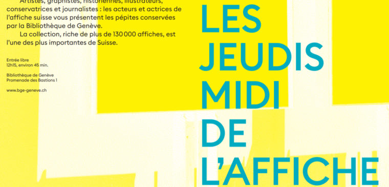 jeudis de l'affiche