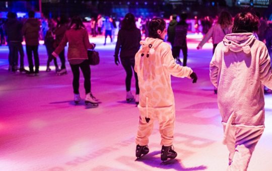 disco sur glace aux vernets