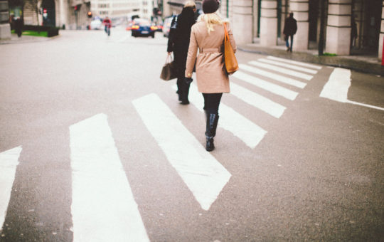 piétons qui traversent