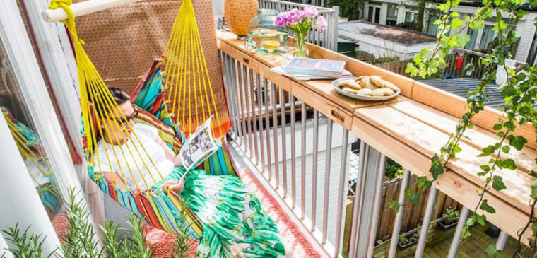 apéro au balcon