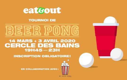 tournoi de beerpong au cercle des bains genève