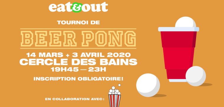 tournoi de beerpong au cercle des bains genève