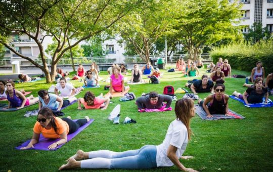 yoga à plan les ouates