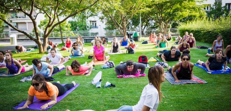 yoga à plan les ouates