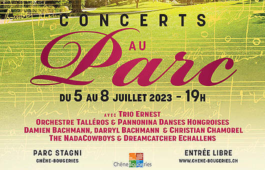 CONCERTS AU PARC GENEVE