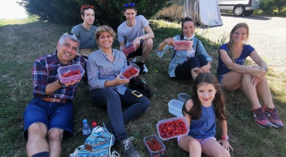 groupe à la fraisière