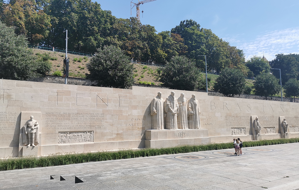 Mur des réformateurs genève