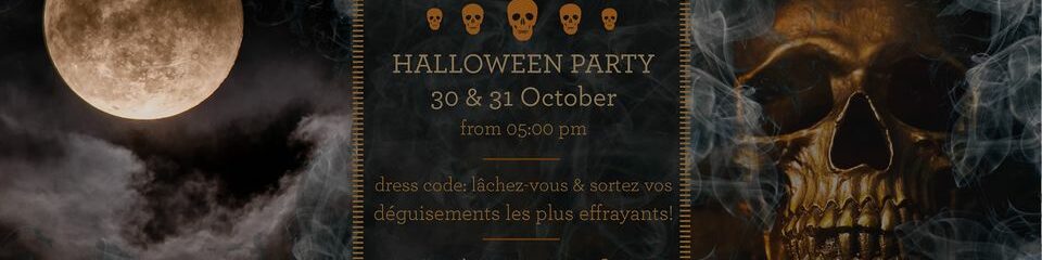 halloween party rooftop genève