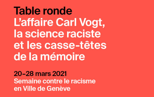 table ronde contre le racisme à genève