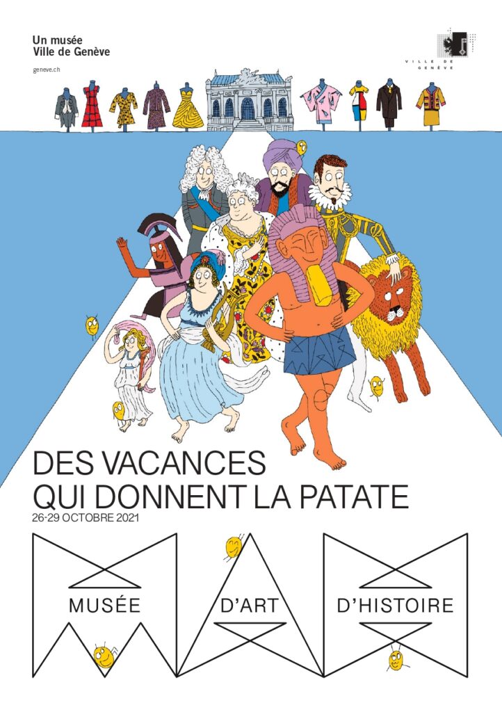 affiche des vacances qui donnent la patate 2021