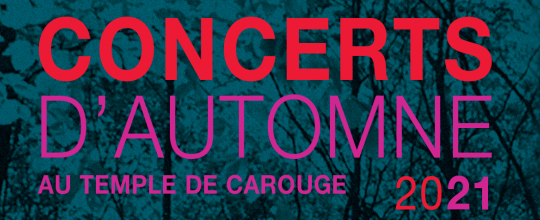 bannière caoncert automne carouge 2021