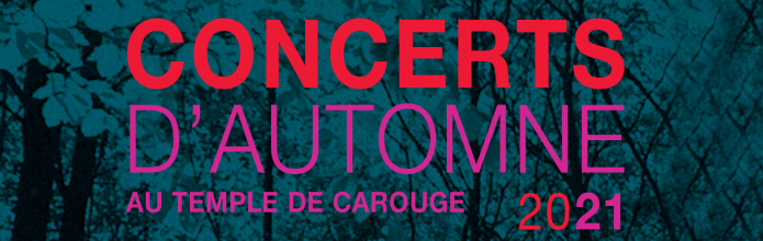 bannière caoncert automne carouge 2021