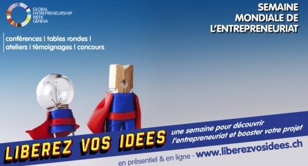 affiche semaine entrepreneuriat genève 2021