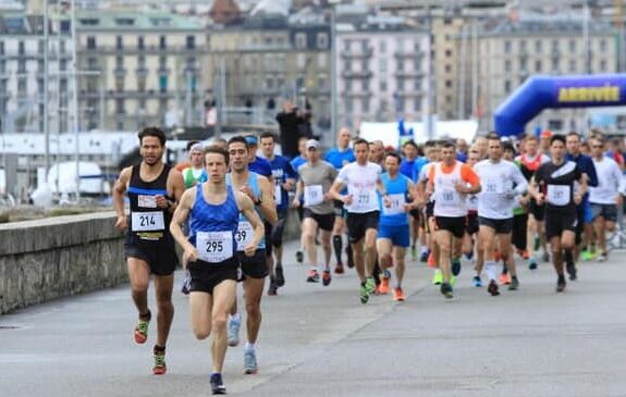 coureurs avec dossards