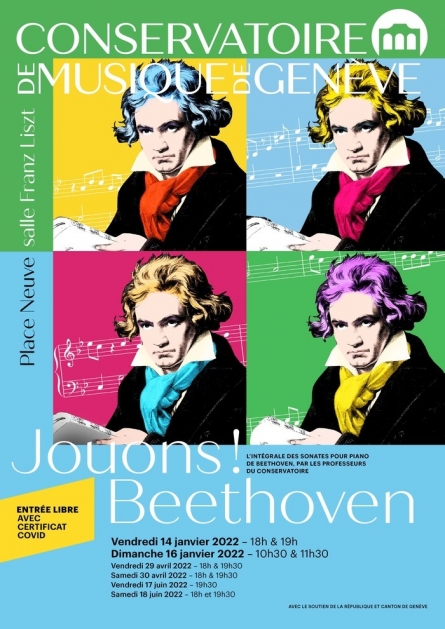 affiche jouons beethoven
