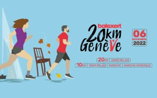 affiche Balexert 20km de Genève