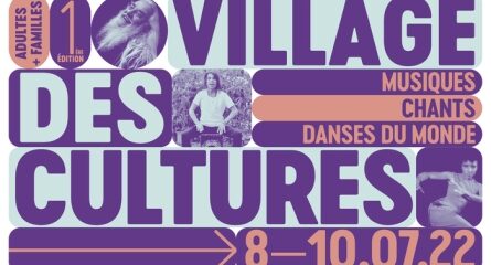 affiche village des cultures 2022