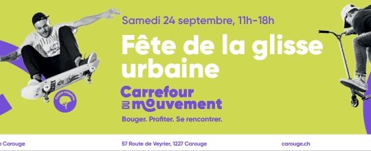 fête de la glisse urbaine carouge