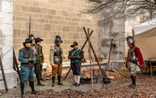 TROUPE DE SOLDATS DE L'ESCALADE