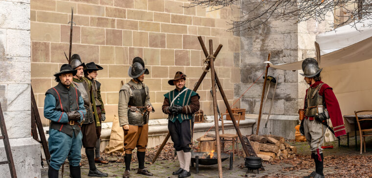 TROUPE DE SOLDATS DE L'ESCALADE