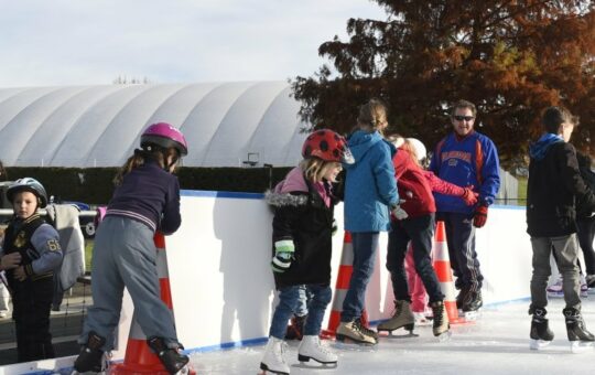 Saison Hiver à la patinoire de Bernex